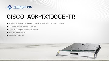 Cisco ASR 9000 Series A9K-1X100GE-TR Display (On sales)