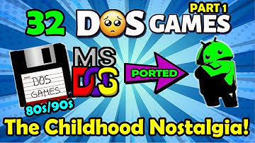 TOP 32 BEST DOS/PC GAMES PORTED TO ANDROID [Part 1]