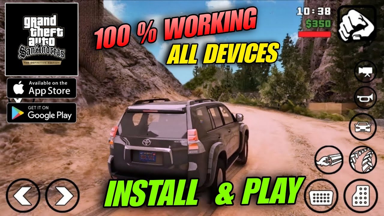 GTA SA Definitive Edition Android Graphics Mod [GFX + Cars + Completed Missions]