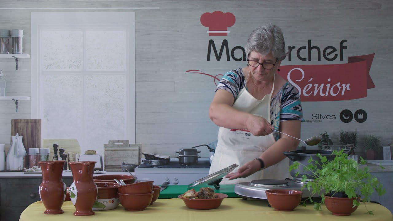 MasterChef Sénior » Guisado de feijão-verde com carne da banha | Cidália Martins