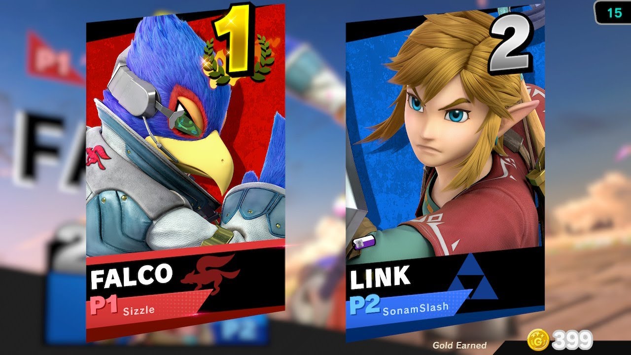 Elite Smash Encounters: Sizzle (Falco) vs SonamSlash (Link)