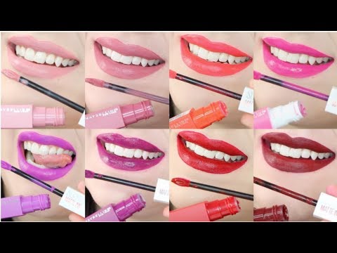 Video: Maybelline Superstay 10-timers flekkglans - Fresh Fuchsia