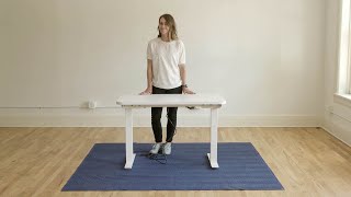 Knoll Hipso Height-Adjustable Desk Assembly Instructions