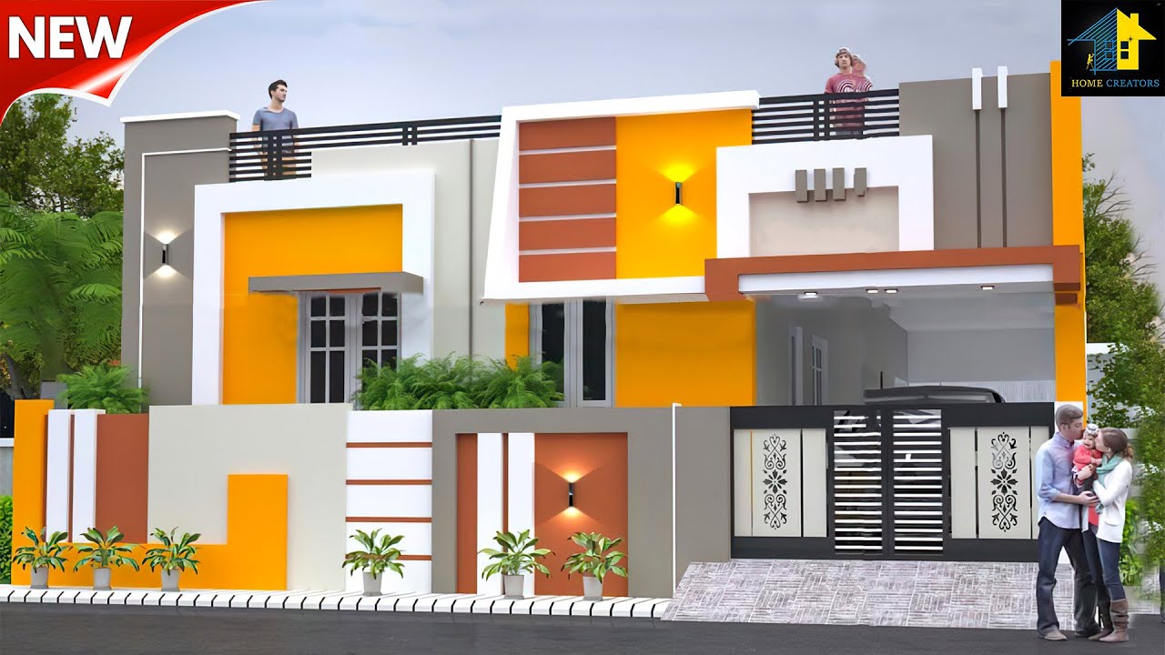 Top 30 Small House Front Elevation Designs For Single Floor Houses 