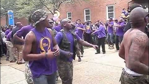 Omega Psi Phi Fraternity Inc Alpha Chapter Howard University After the Probate Spring 2013 pt.2