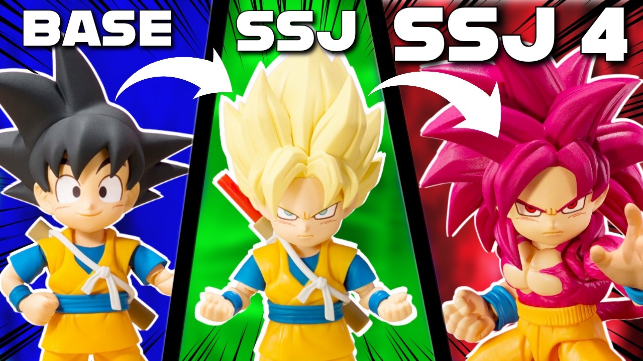 ЭТО ЛУЧШИЙ СУПЕР САЙЯН 4 ГОКУ ЗА ВСЮ ИСТОРИЮ?! S.H.Figuarts Супер Сайян 4 Гоку Мини Дайма
