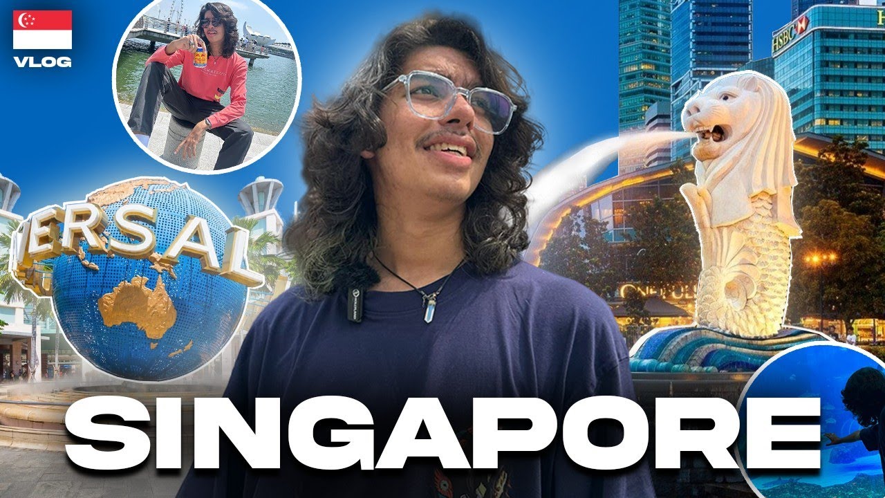 My 4 Days in SINGAPORE - BEST PLACES FOR TOURISTS!