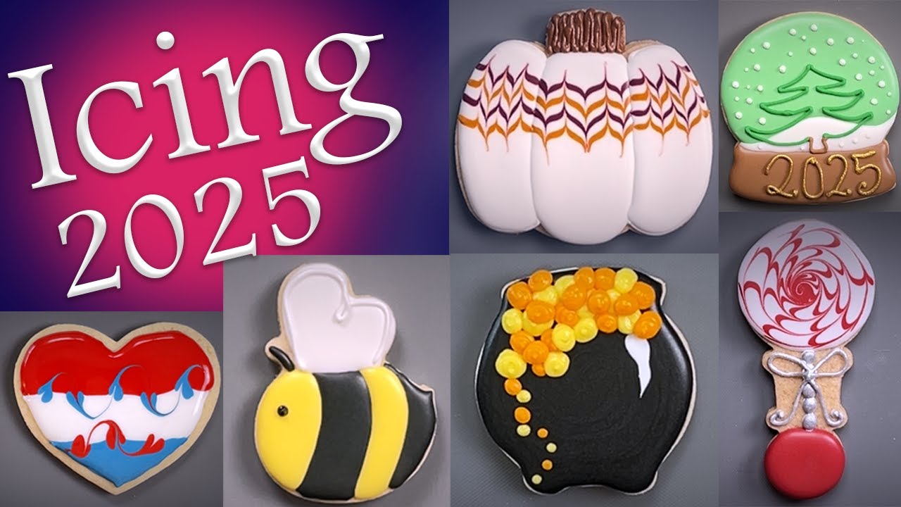 The Best of Year 1 Cookie Decorating Set to  Chill Lofi Beats