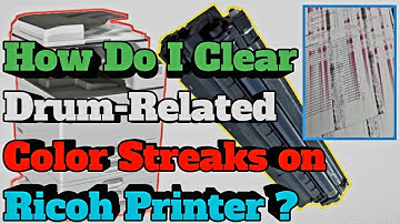 How to Fix Drum-Related Color Problems in Ricoh MP C2011 | Drum Unit Replacement