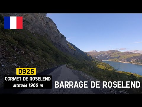France: D925 Roselend Pass to Roselend Dam