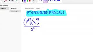 ASVAB/GED Math: Exponents and Radicals