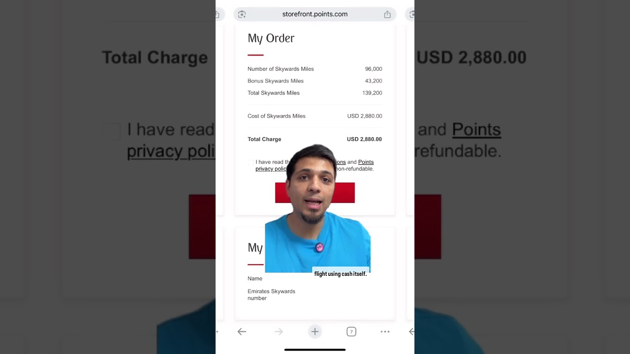 Стоит ли покупать мили Emirates с бонусом 45%? 