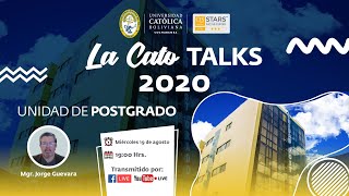 La Cato Talks 💙💛📢 Oferta de Programas de Postgrado