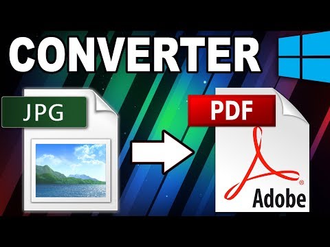 Vídeo: Posso salvar um JPG como PDF?