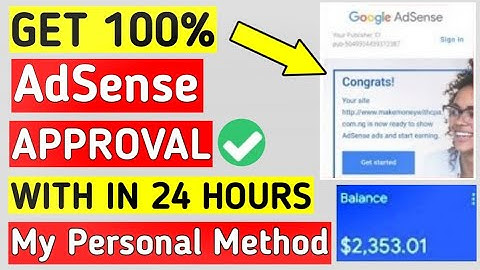 🔥FASTEST GOOGLE ADSENSE APPROVAL TIPS And TRICKS 2022 For Blogger/WordPress Website