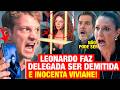 TRÊS GRAÇAS: SEGUNDA 16/03 - Leonardo faz DELEGADA SER DEMITIDA e INOCENTA VIVIANE com IDEIA GENIAL!