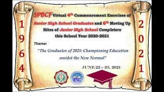 SPBCF Virtual Graduation 2021