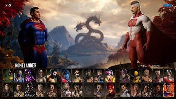 Superman (Homelander) vs Omni-man | MK1