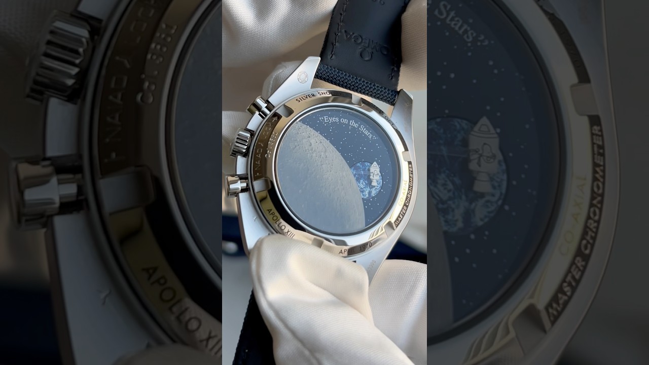 ❓ВАШИ ЧАСЫ МОГУТ ЭТО СДЕЛАТЬ??!❓Omega Speedmaster Silver Snoopy Award 50th Anniversary