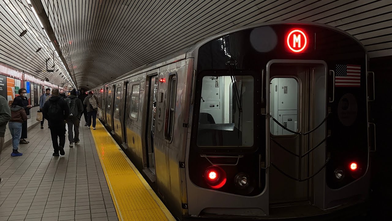 NYC Subway: Last Days of (M) Trains via the 53rd Street Line