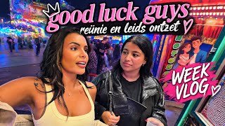 GOODLUCKGUYS REUNION & LEIDS ONTZET 🩷 | WEEKLY VLOG 1