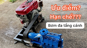 Những điểm đặc biệt của bộ tưới có bơm đa tầng cánh