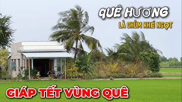 Đường Quê Ngày Giao Thừa | Nét Đẹp Mộc Mạc Chuẩn Bị Dón Tết Nơi Làng Quê.