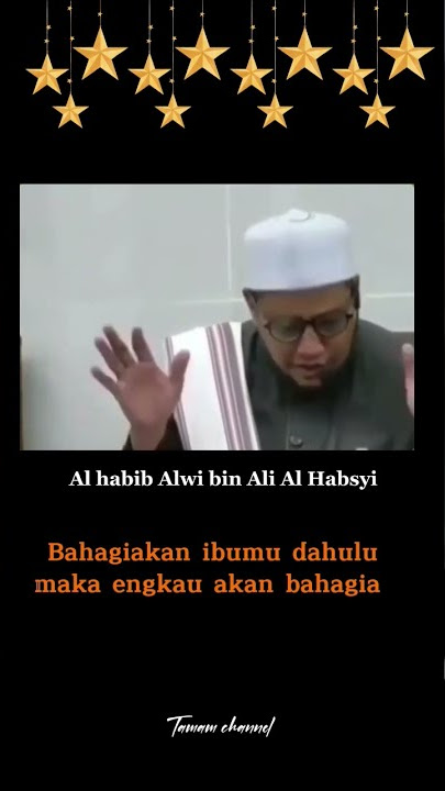 Bahagiakan ibumu dahulu maka engkau akan bahagia _ Al habib Alwi bin Ali Al Habsyi #shorts