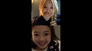 BLACKPINK ROSÈ IG LIVE WITH ELLA GROSS-english convo