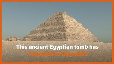 Egypt reopens ancient King Djoser