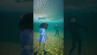 Tv Woman X An Tv Man Oiia Oiia Level Up Ounder The Water