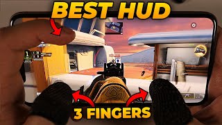 I found the best 3 finger claw hud for beginners in cod mobile - codm handcam gameplay! Settings!