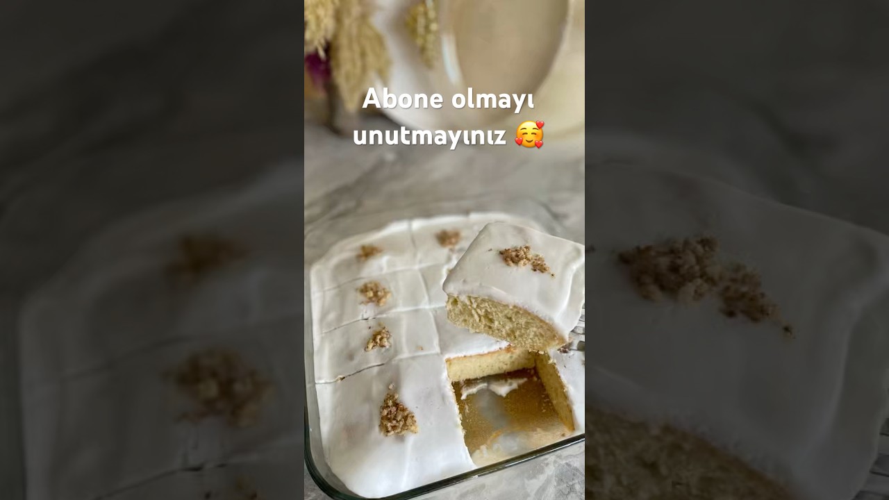 Çay saatlerine çok yakıştı”Kremşantili Kek Tarifi” Çay saatlerine çok yakıştı”Kremşantili Kek Tarifi”
