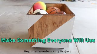 Make Something Everyone Will Use a Beginner Woodworking Project