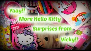 Yaay! More Hello Kitty Surprises from Vicky!!