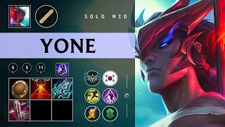 Yone Mid vs Ahri - KR Challenger Patch 26.06