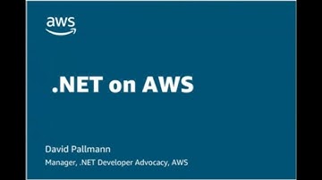 Wisconsin .Net User Group - Overview of .NET on AWS development - tools, resources, OSS