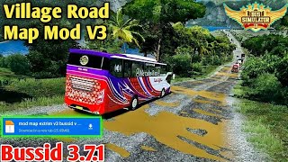 Download village Broken Road Map Mod For Bus simulator indonesia|| Mod Map Bussid V3.7|| Mod Bussid screenshot 3