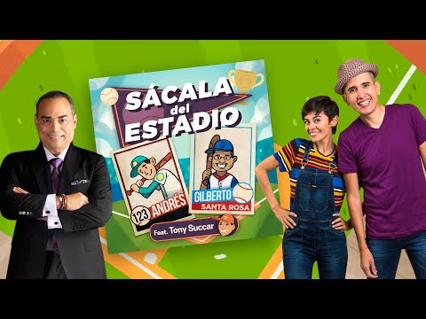 123 Andrés & GILBERTO SANTA ROSA feat Tony Succar - Sácala del Estadio salsa version [LYRIC VIDEO]