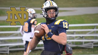 Notre Dame QB commit CJ Carr struggles Friday night; is it a big deal Irish recruiting talk ☘️☘️☘️