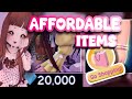 ITEMS UNDER 20k! Cheap Items you should buy 💎/ Royale High
