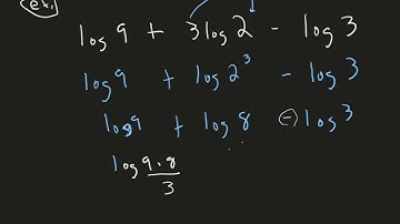 Video explaining condensing logs and the change of base formula