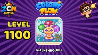 Colony Flow Level 1100 Walkthrough | New Update | Full Solution