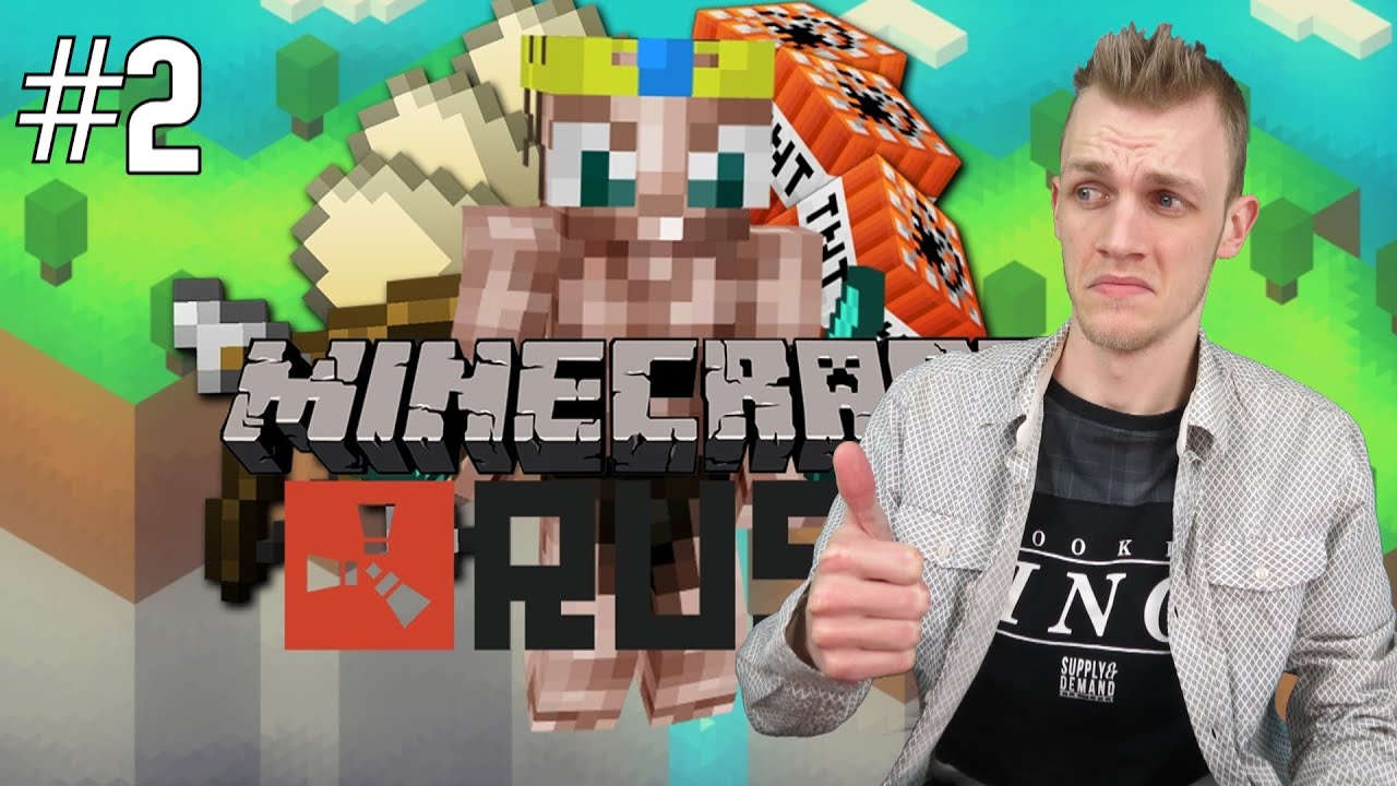 MINECRAFT RUST - YOUTUBE BATTLE #2 - BEETJE BANG ZIJN!