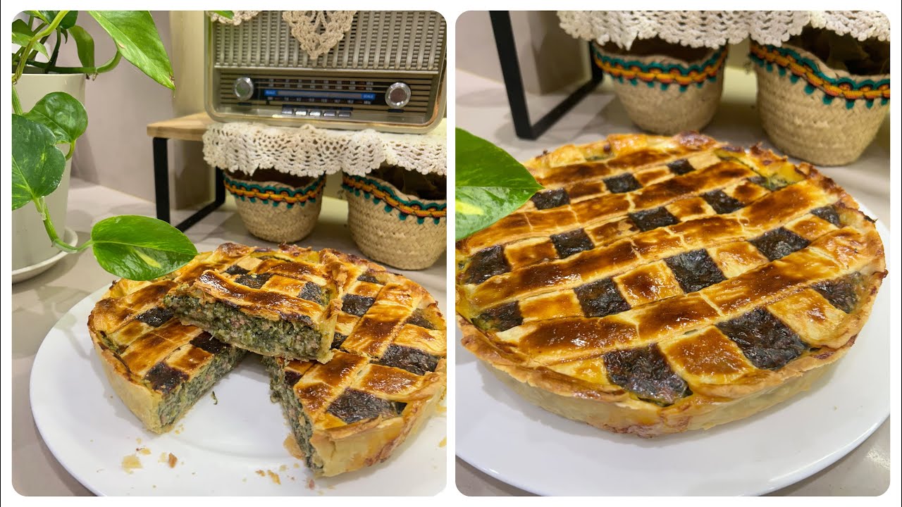 وصفة كيش بالسلق روعة ❤️recette quiches aux épinards