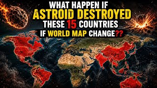 What If an Asteroid Destroyed These 15 Countries 🌍☄️ | Would the World Map Change