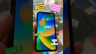 iPhone XR || 128gb || 86%helth ||  second hand mobile available in wholesale price #viral #shorts