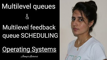 Lec31 Multilevel queues and multilevel feedback queue scheduling | Operating systems