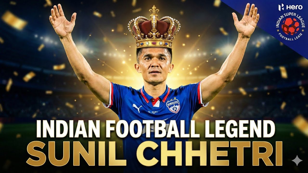 Sunil Chhetri vs Sporting Delhi | 13min Played | Goal, Legend