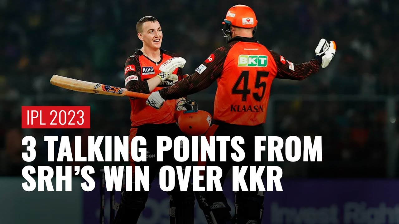 IPL 2023: From Harry Brook's Maiden IPL Century To Andre Russell's Injury | 3 Points | SRH vs KKR